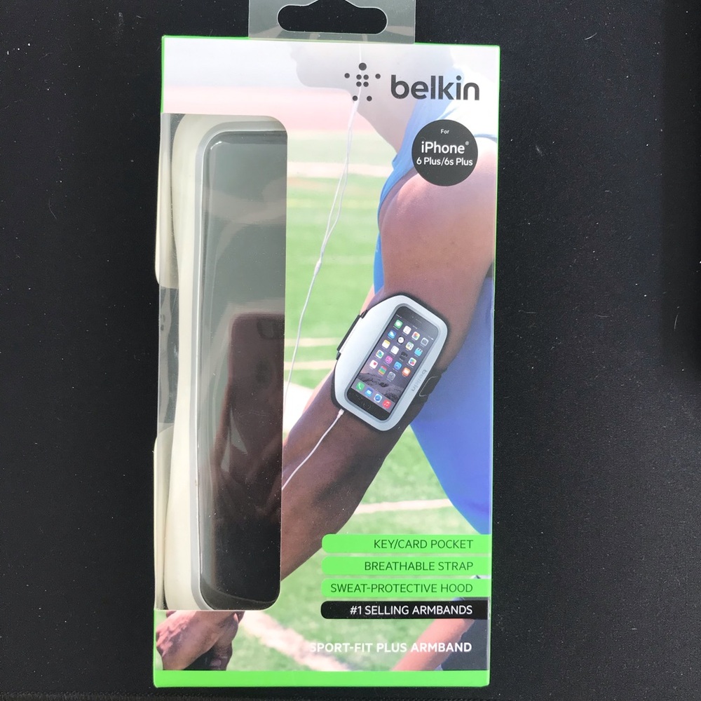 NWT Belkin Sport-Fit Plus Armband -6Plus/6sPlus